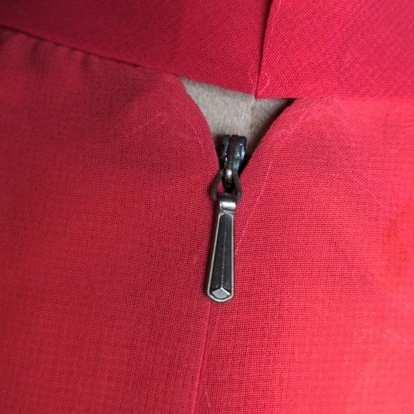 Vintage 60s Pink Embroidered Daisy Maxi Dress Bishop Sleeves XS/Small - Picture 10 of 13